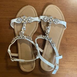 Maurice’s sandals with bling!